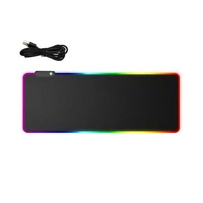Rgb Gaming Mouse Pad Large (800×300×4mm) Led Mousepad With Non-Slip Rubber Base Soft Pad - Image 5