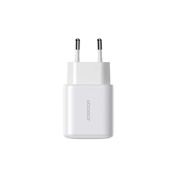 JOYROOM JR-TCF20 EU PLUG PD 20W TYPE-C FAST CHARGER WHITE