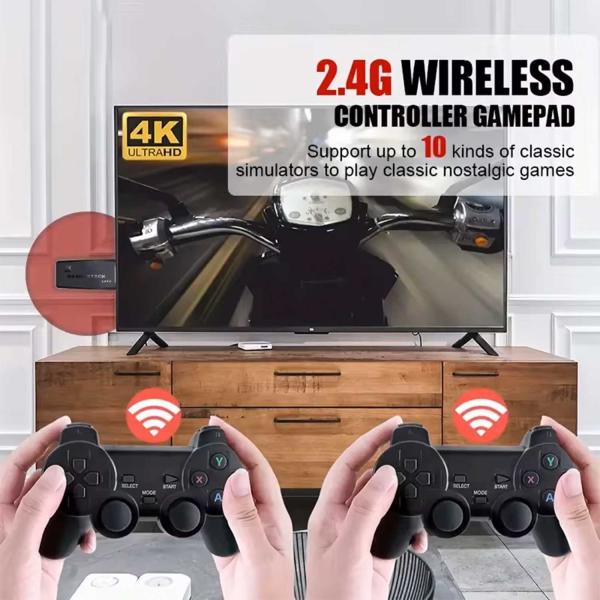 M8 4K Rockchip RK3032 IC TAKKEN 3 & 20000 GAMES Firmware M8G-V8.0 AND TWO GAME CONTROLLERS RAM 256MB, ROM 128MB - Image 2