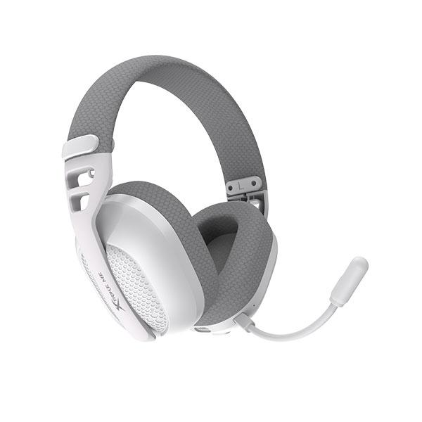 XTRIKE-ME GH-513W WH TRI-MODE ( BT 6.0, 2.4GH WIRELESS AND WIRED ) GAMING HEADSET