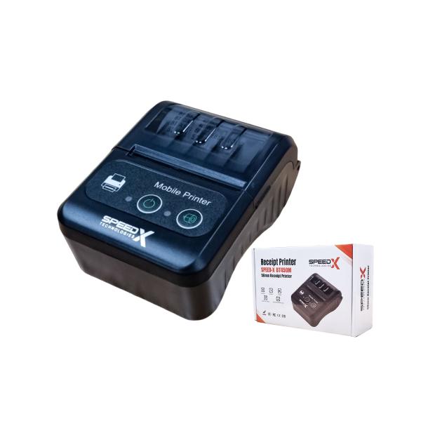 Speed-X Bt450m Mini Portable Bluetooth+Usb Printer 58mm - Image 2