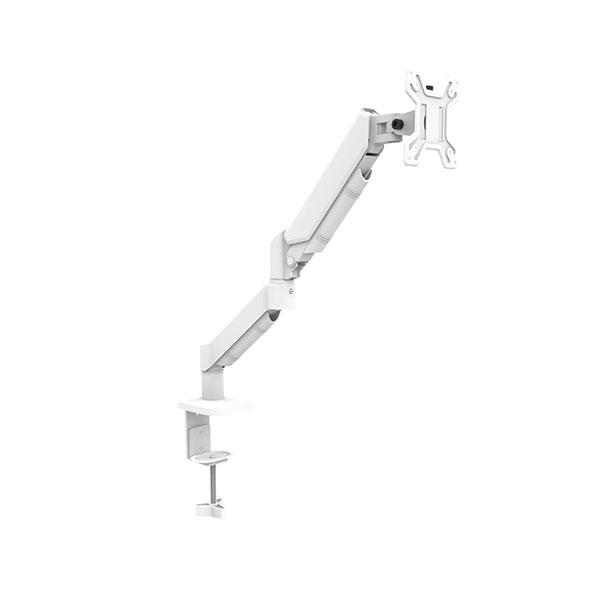 XTRIEK-ME HT-20 HEAVY DUTY ADJUSTABLE DESK MOUNT SINGLE MONITOR ARM WHITE - Image 2