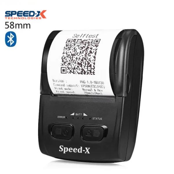Speed-x BT500M MINI PORTABLE BLUETOOTH+USB PRINTER 58MM - Image 2