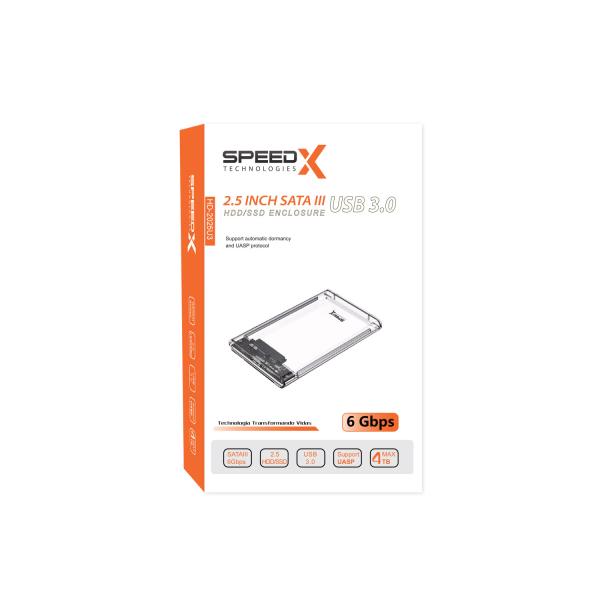 SPEEDX HD-2025U3 HDD CRYSTAL CASE 2.5 INCH 3.0 - Image 2