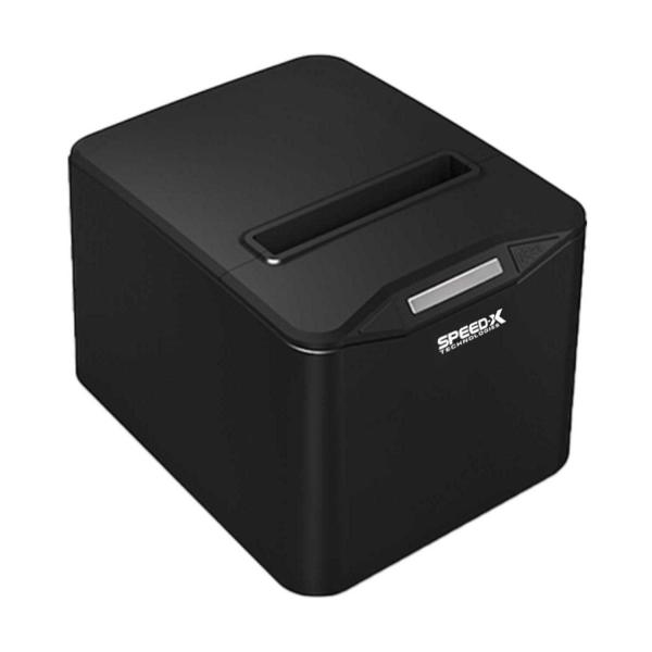 SPEED-X SP-210UL 80MM THERMAL RECEIPT PRINTER USB+LAN BLACK - Image 3