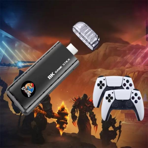X6 64GB CLASSIC 8K HD TV 40000+ GAMES WITH CONSOLE WIRELESS 2.4G GAMES STICK - Image 3
