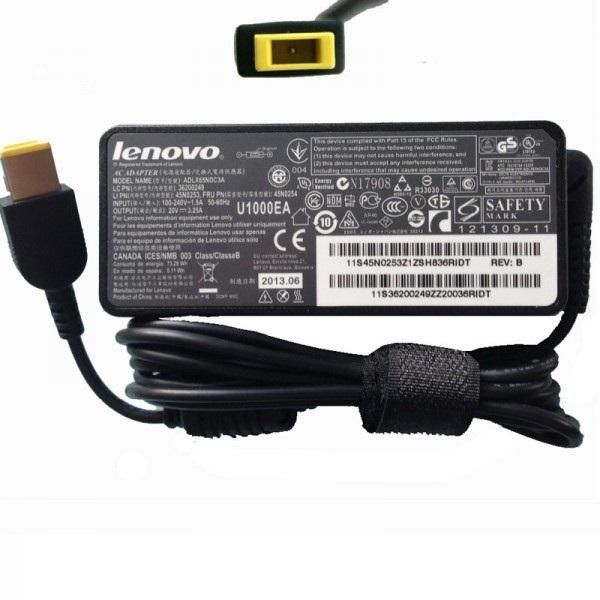 LENOVO SQUARE PIN LAPTOP CHARGER 20V 3.25A 65W (USB) - Image 3