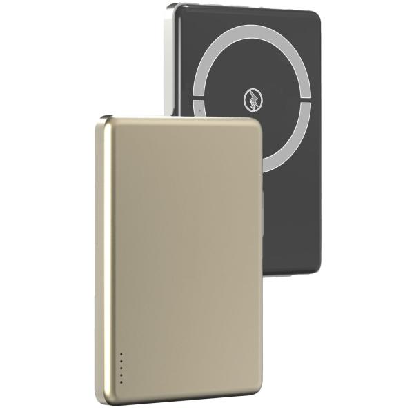 ASPOR A381 MAGNETIC PORTABLE MINI 5000MAH WIRELESS POWER BANK - Image 3