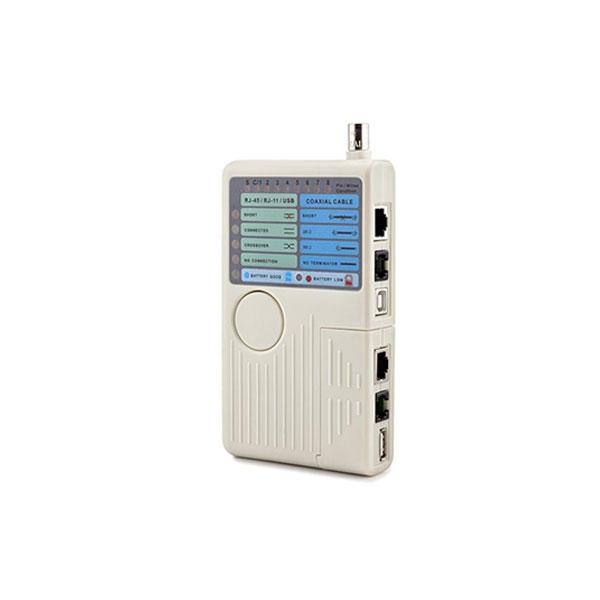 4 IN 1 NETWORK CABLE TESTER RJ45/RJ11/RJ12 /USB/BNC LAN CABLE TESTER