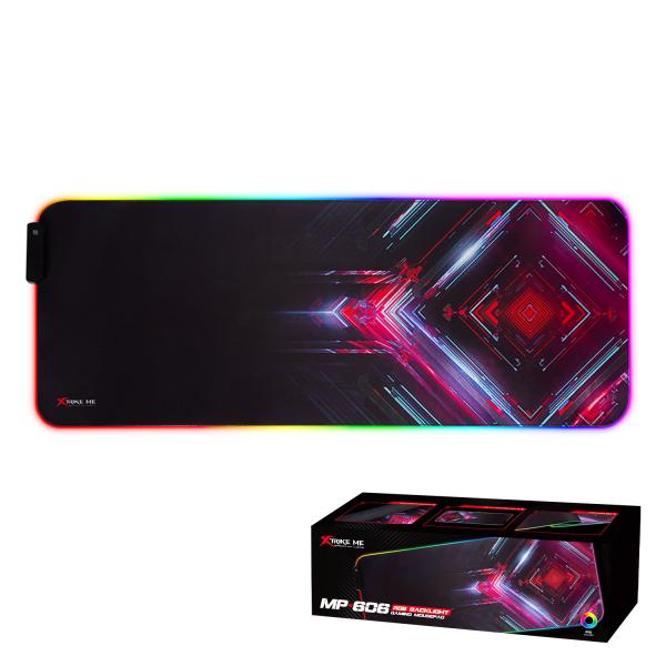 XTRIKE ME MP-606 Mouse Pad with 7 Color RGB Lighting Size 800x300x3mm - Image 4