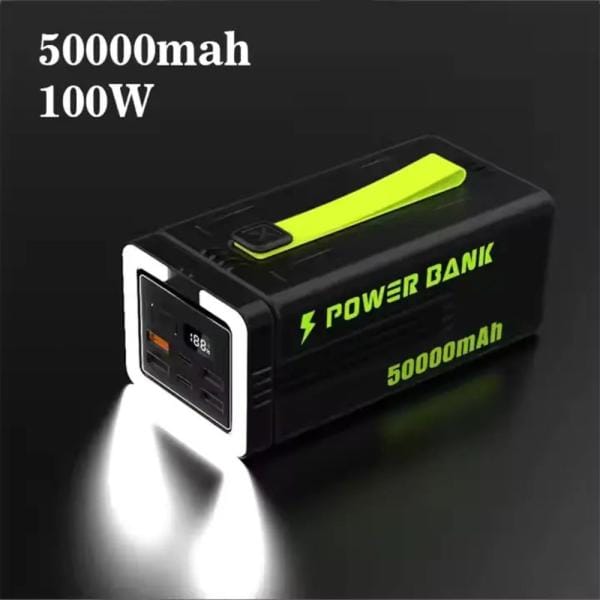 FAXITE Y50 50000MAH 22.5W FAST CHARGING PORTABLE POWER BANK WITH LED LIGHT BLACK - Image 4