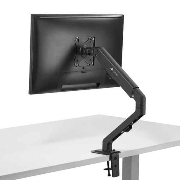 XTRIEK-ME HT-20 HEAVY DUTY ADJUSTABLE DESK MOUNT SINGLE MONITOR ARM BLACK - Image 4