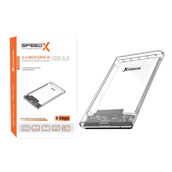 SPEEDX HD-2025U3 HDD CRYSTAL CASE 2.5 INCH 3.0 - Image 4