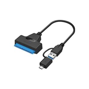 SPEEDX 2 in 1 USB AND TYPE-C TO SATA 3.0 CABLE