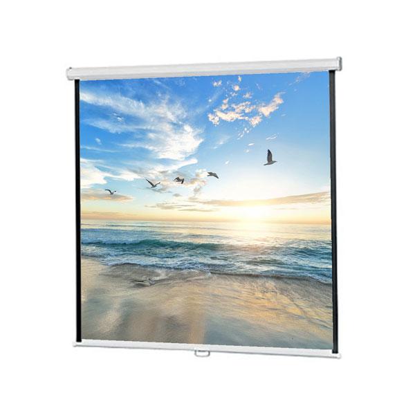Projector Screen 72 inch Manual 6x6 Feet 1:1MW Speed-X (FINE QUALITY)