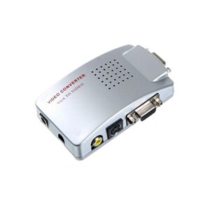 Vga to audio video conversion box
