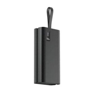 ASPOR A337 22.5W PD 30000MAH FAST CHARGE POWER BANK LCD DISPLAY BLACK