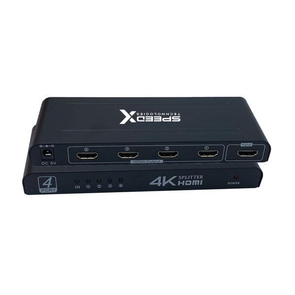 SPEED-X FJ104 Hdmi Splitter 4 Port 4K Big Size