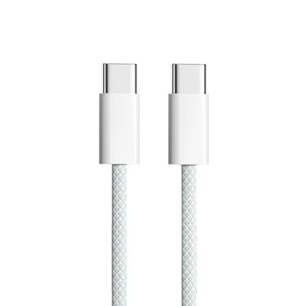 IPHONE 17 PRO MAX 60W TYPE C TO C PD FAST CHARGING NYLON CABLE (1M)