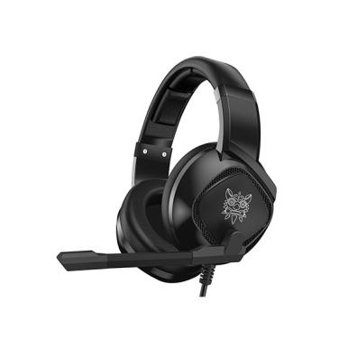 ONIKUMA K19 RGB WIRED STEREO GAMING HEADSET TRUE NOISE CANCELLATION, USB+3.5MM AUDIO PLUG FOR PS4/PC/XBOX ONE CONTROLLER/LAPTOP, BLACK - Image 5