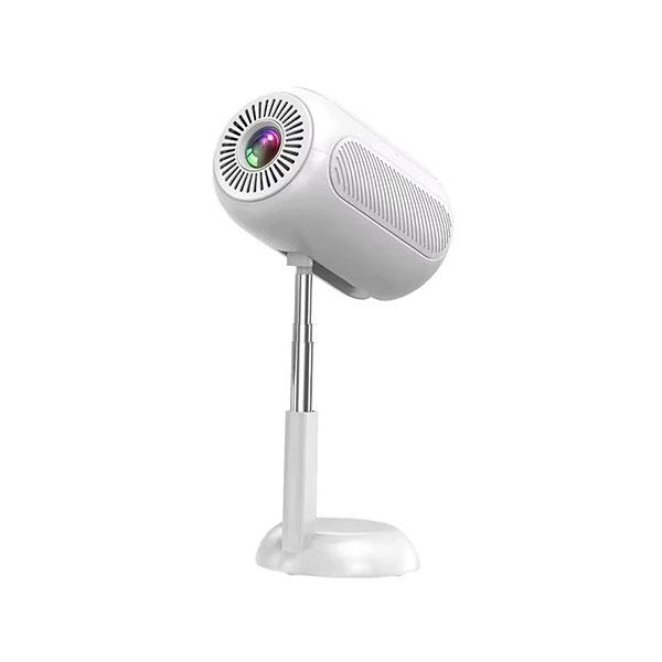 TS-6 YJMOYE PORTABLE PROJECTOR 2GB+16GB ANDROID11.0 SMART HD 4K MINI PROJECTORS GIMBAL COMES WITH HIDDEN LIFT