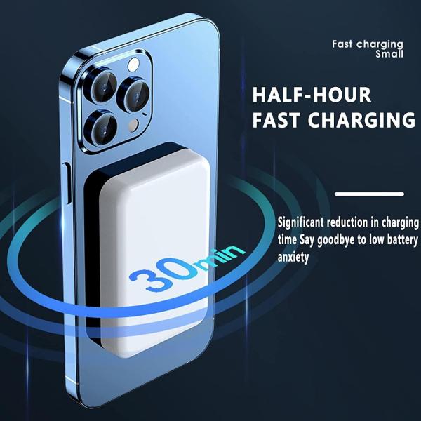 Apple Magsafe Wireless Power Bank For Iphone 10000mah Fast Charging - Image 2