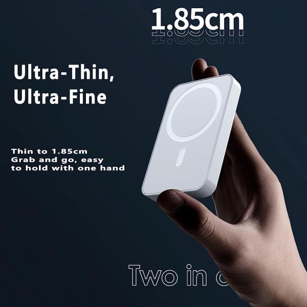 Apple Magsafe Wireless Power Bank For Iphone 10000mah Fast Charging - Image 4
