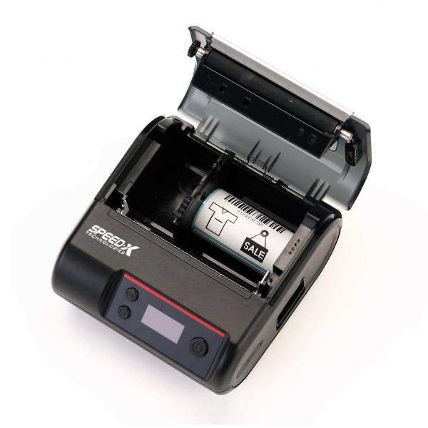 SPEED-X SP-L610BT PORTABLE THERMAL PRINTER LABEL & RECEIPT 2 IN 1 80MM WITH USB+BLUETOOTH INTERFACE - Image 2