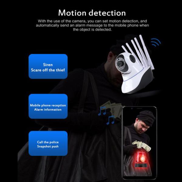 New SPEED-X 5 Antenna CA-Q5-5 Night Vision Camera 2MP 1080P Full HD with V380 Pro App - Image 3