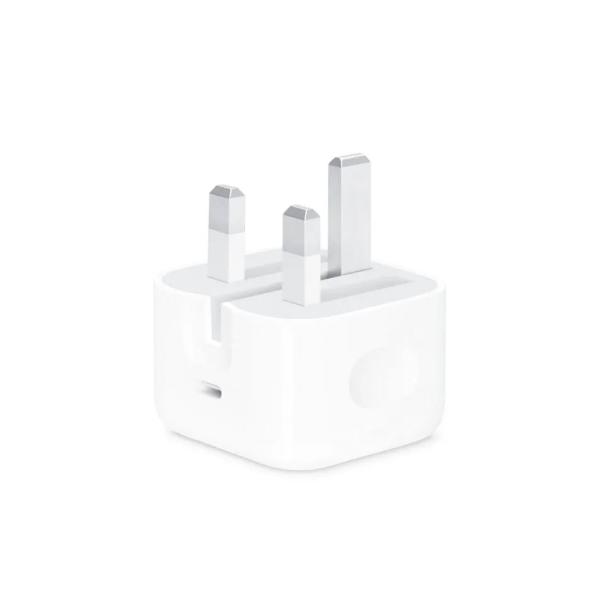 25W Iphone Usb-C Pd Power Adapter Charger 3 Pin (Uk Pin)