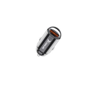 SPEED-X SX-C41 MINI 48W PD + QC DUAL-PORT ALUMINIUM CAR CHARGER