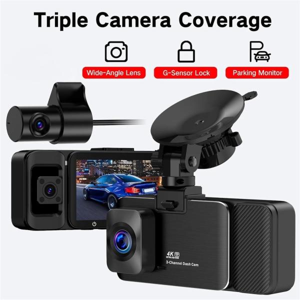 K02 PRO WIFI 4K ULTRA HD DASHCAM 5G WIFI6 WITH GPS COMPATIBILITY - Image 2