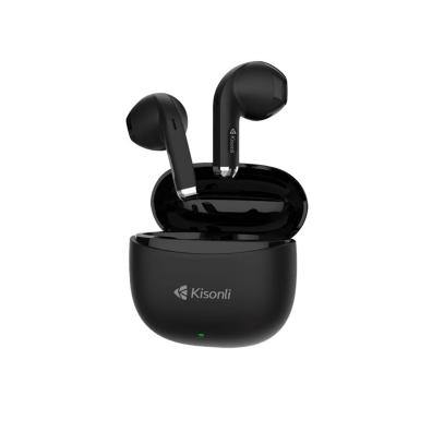 Kisonli TWS F6 Bluetooth Earbuds with Wireless Charging Case & Noise Reduction - Image 4