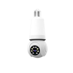 SPEED-X SPE27-LED8 BULB CAMERA WIFI PANORAMIC NIGHT VISION WITH V380 PRO APP