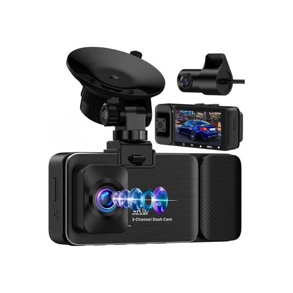 K02 PRO WIFI 4K ULTRA HD DASHCAM 5G WIFI6 WITH GPS COMPATIBILITY