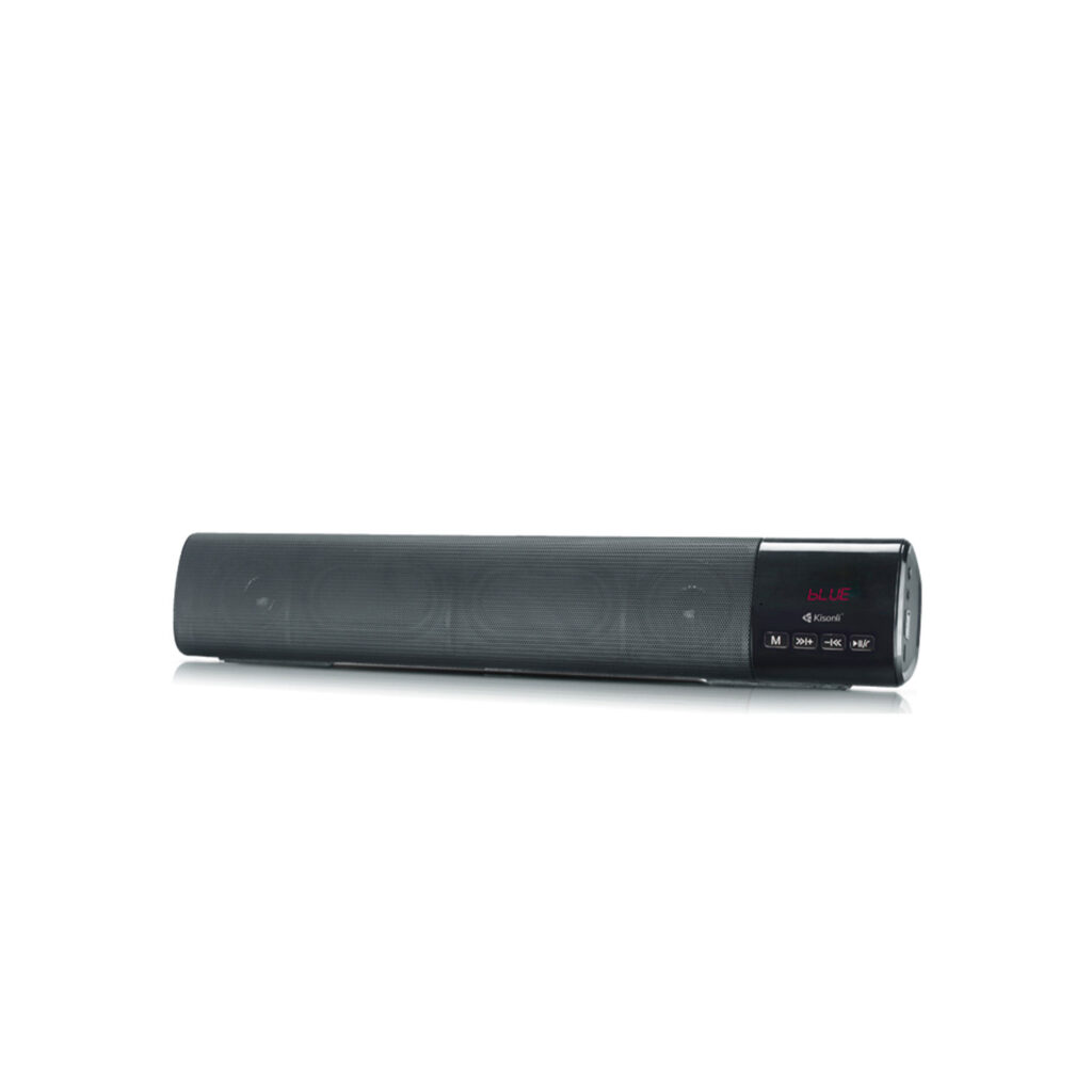 Kisonli Wireless Bluetooth Clock Speaker LED-800