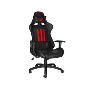 XTRIKE ME GC-905 BK ERGONOMIC ADJUSTABLE GAMING CHAIR CASTER WHEELS BLACK