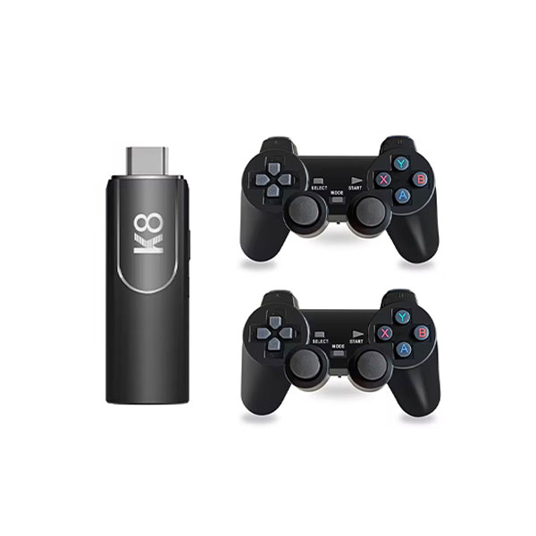 NEW K8 64GB GAME STICK 4K HD VIDEO 40000+ GAMES 40+EMULATORS