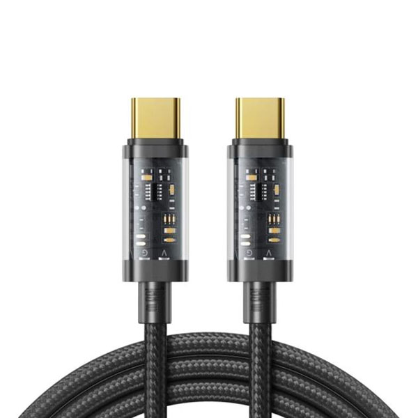 JOYROOM S-CC100A12 Type-C to TYPE-C 100W Data Cable 1.2m Black