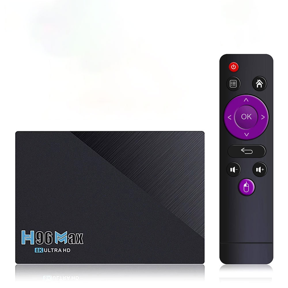 Smart Box H96MAX 8gb+64gb Quad Core 4k Ulta Hd 11.0v