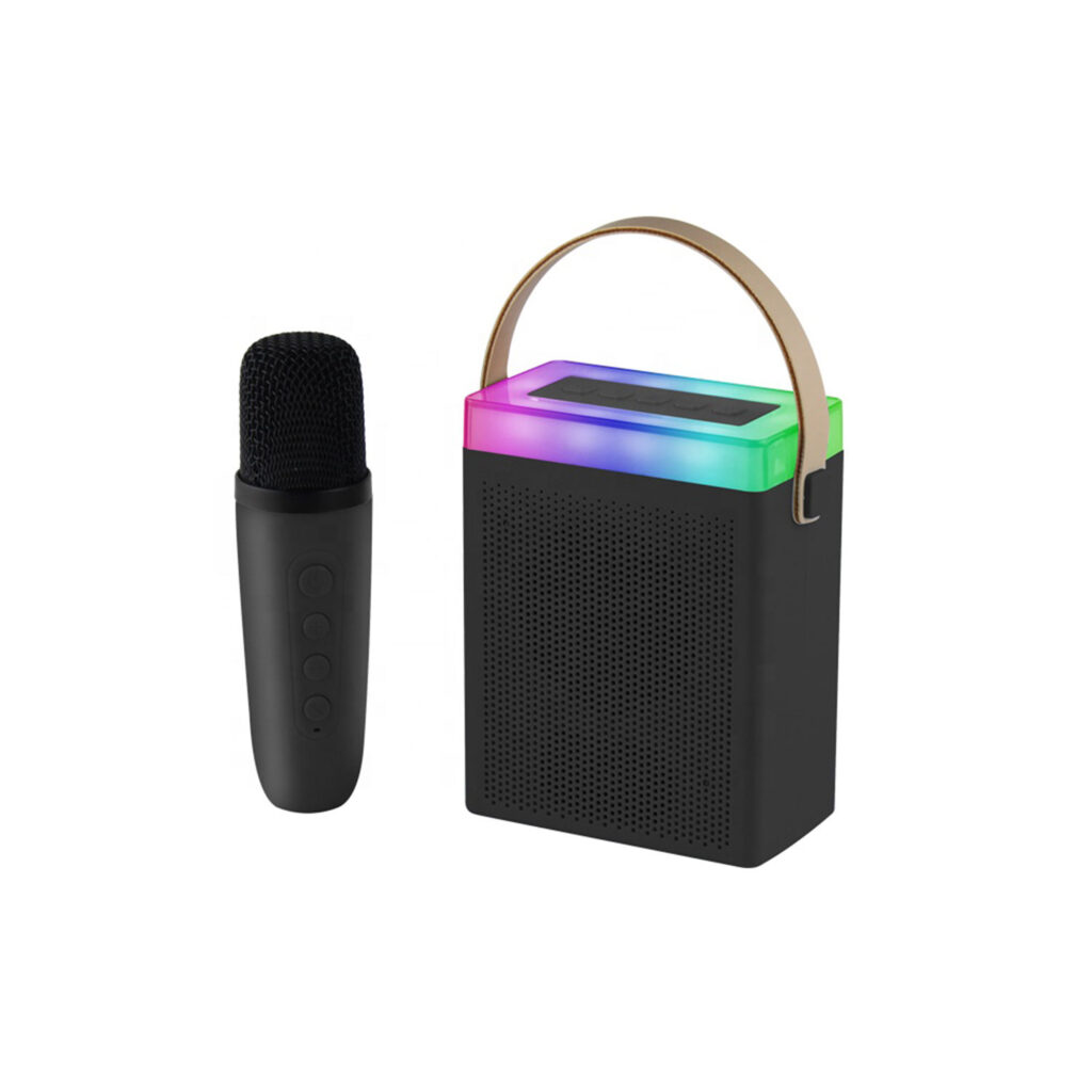 KISONLI G22 MINI BT PORTABLE KARAOKE SPEAKER WITH WIRELESS HANDHELD MICROPHONE