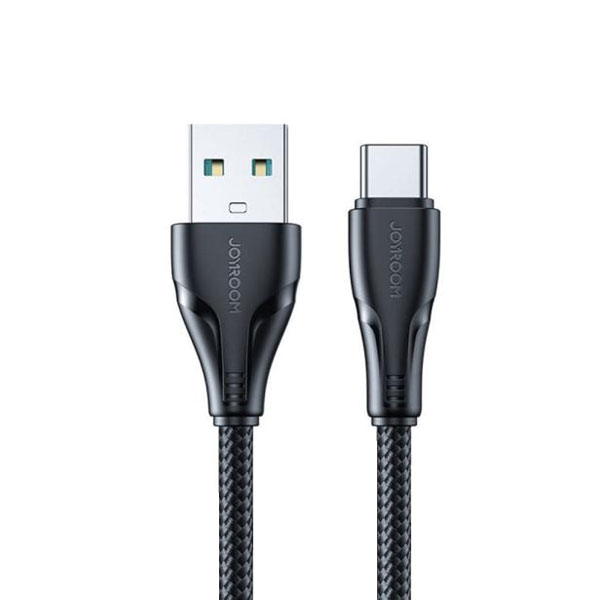 JOYROOM S-UC027A11 SURPASS SERIES 3A USB-A TO TYPE-C FAST CHARGING DATA CABLE 3M-BLACK