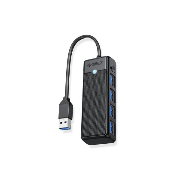 ORICO USB HUB 3.0 4 PORTS PAPW4A-U3-015-BK-EP BLACK COLOR