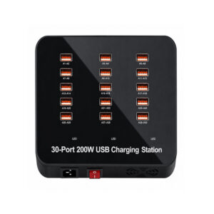 30 PORT 200W USB FAST CHARGING STATION